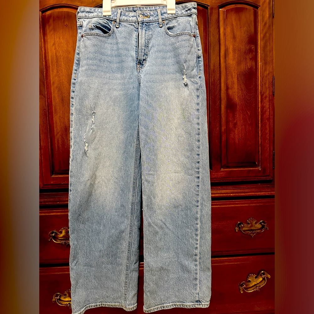Old Navy sky-hi wide leg